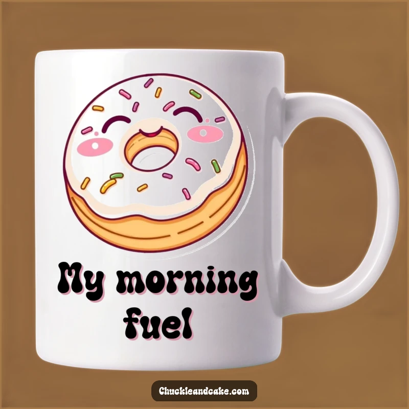Funny Donut Wink Mug - A Sweet and Playful Treat for Your Coffee Break