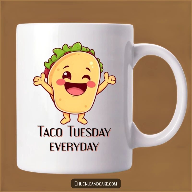Funny Taco Cheering Mug: Spice Up Your Morning Routine