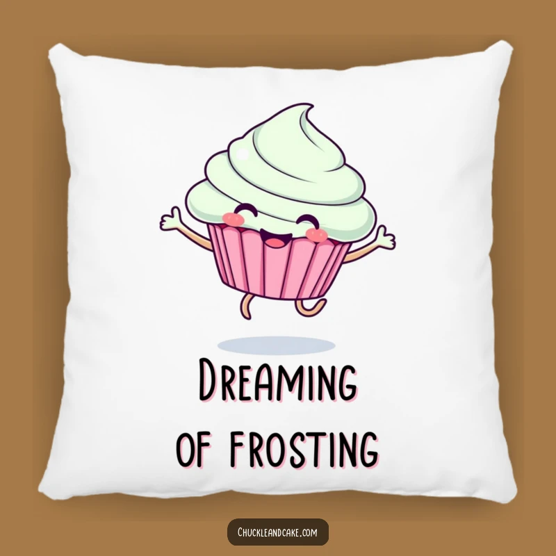 Funny Cupcake Jumping Pillow: Add a Cozy Touch of Humor