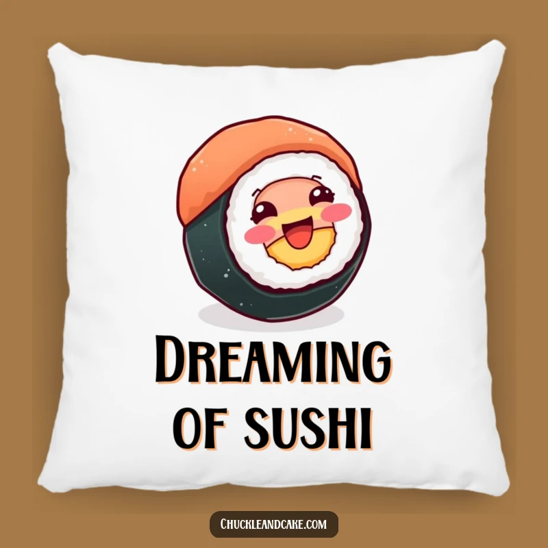 Funny Sushi Roll Pillow - Cozy Comfort with a Happy Spin