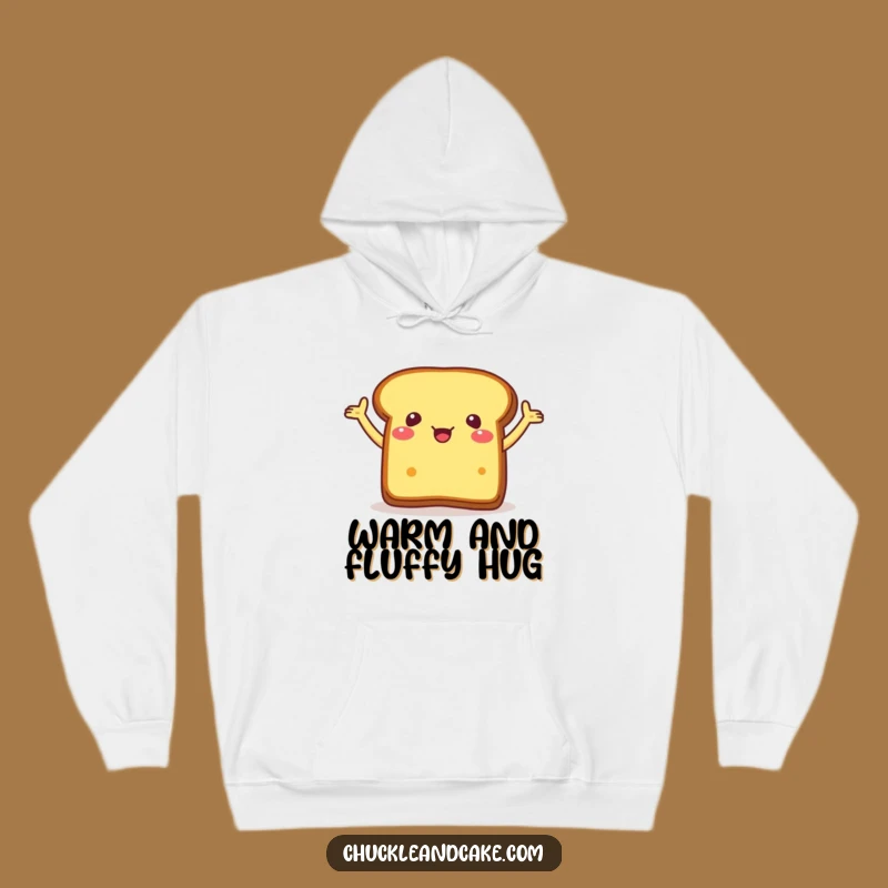 Funny Bread Flailing Hoodie: Cozy Comfort, Hilarious Energy