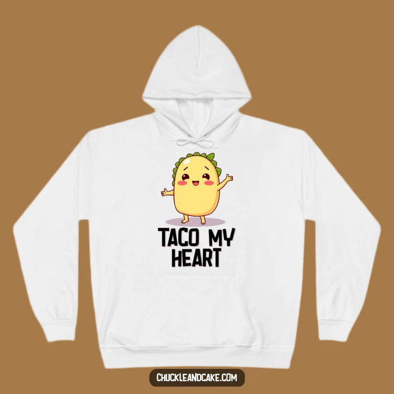 Funny Taco Dancing Hoodie - Cozy Comfort with Fiesta Flair