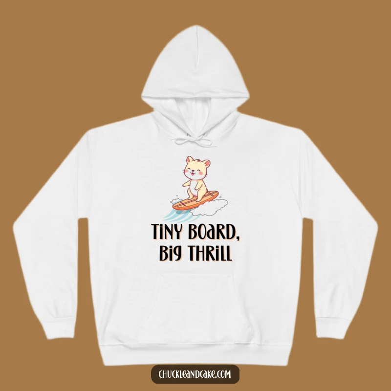 Funny Animal Surf Hoodie - Cozy & Cool Beachwear!