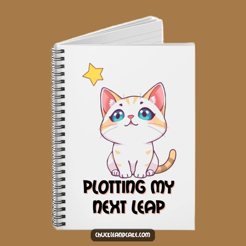 Funny Bobtail Cat Stargazing Notebook: Jot Down Your Dreams