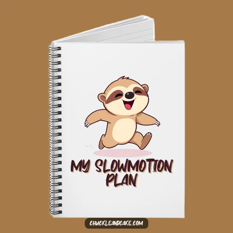 Funny Sloth 'Keep Trying' Notebook: Hilarious Journal for Motivation