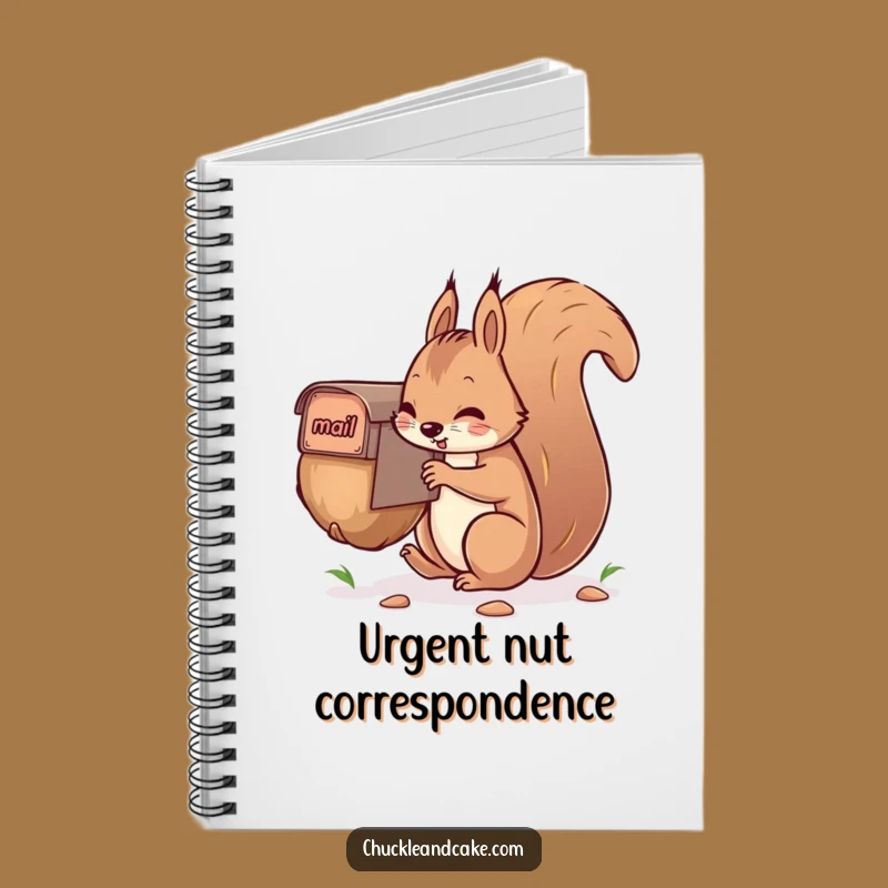 Funny Squirrel Notebook: Hilarious Nut-Mailing Journal for Ideas