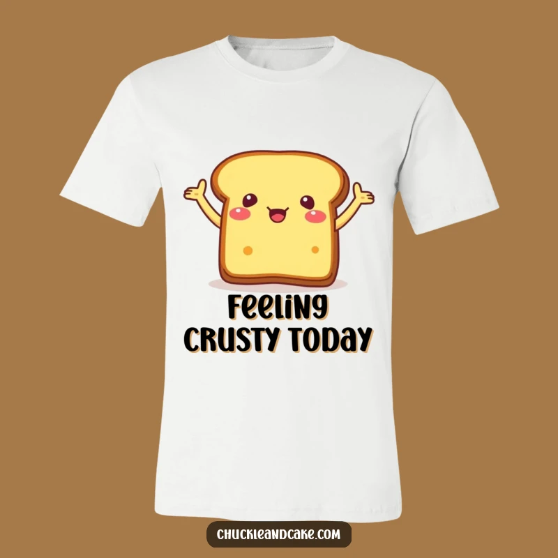 Funny Bread Flailing T-Shirt: Wear Your Excitement