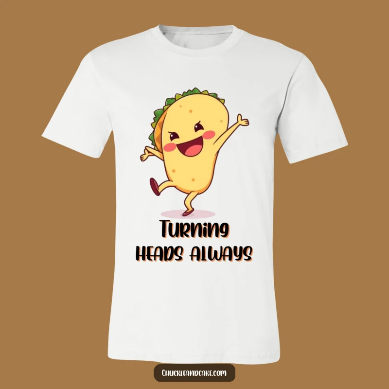 Funny Taco Cartwheel T-Shirt: Wear Your Fiesta Spirit Proudly