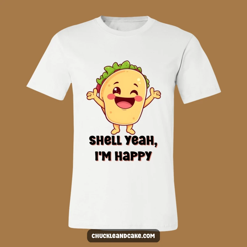 Funny Taco Cheering T-Shirt: Wear Your Fiesta Spirit