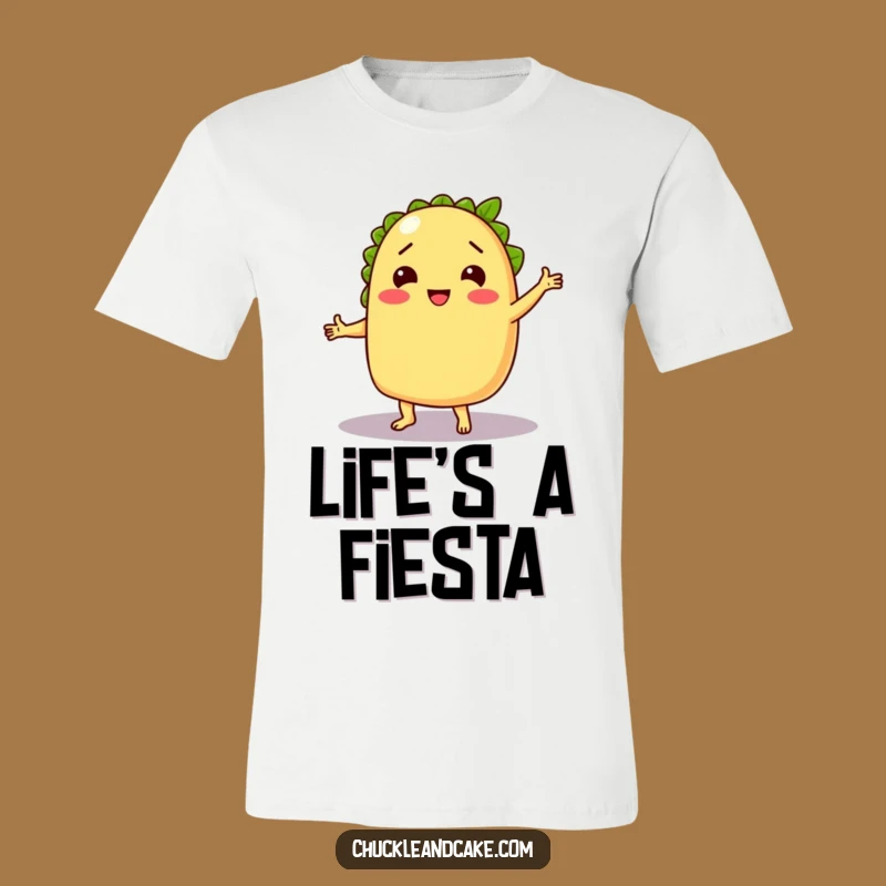 Funny Taco Dancing T-Shirt - Wear Your Fiesta Spirit with Joy