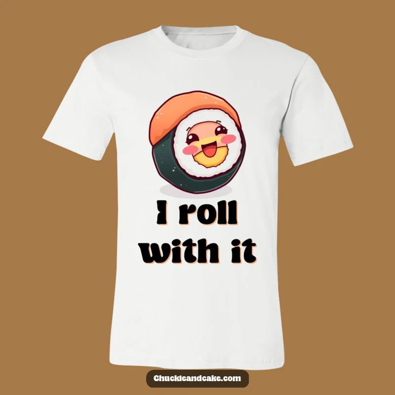 Funny Sushi Roll T-Shirt - Wear Your Happiness with Joyful Style