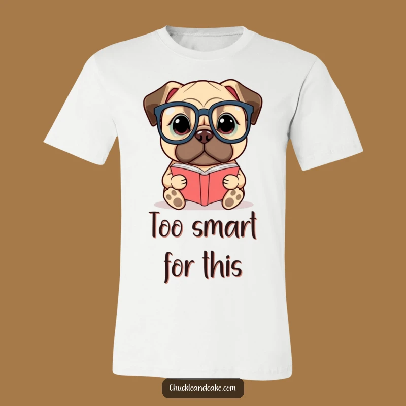 Funny Bullmastiff Reading T-Shirt: Hilarious Literary Dog Apparel, Perfect for Bookworms and Pet Parents
