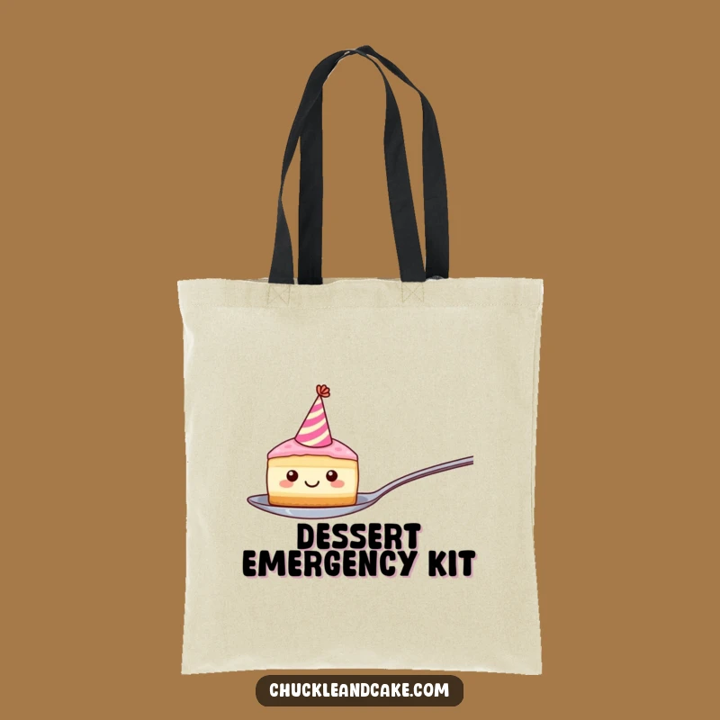 Funny Cake Slice Tote Bag - Stylish & Hilarious Dessert Accessory Gift