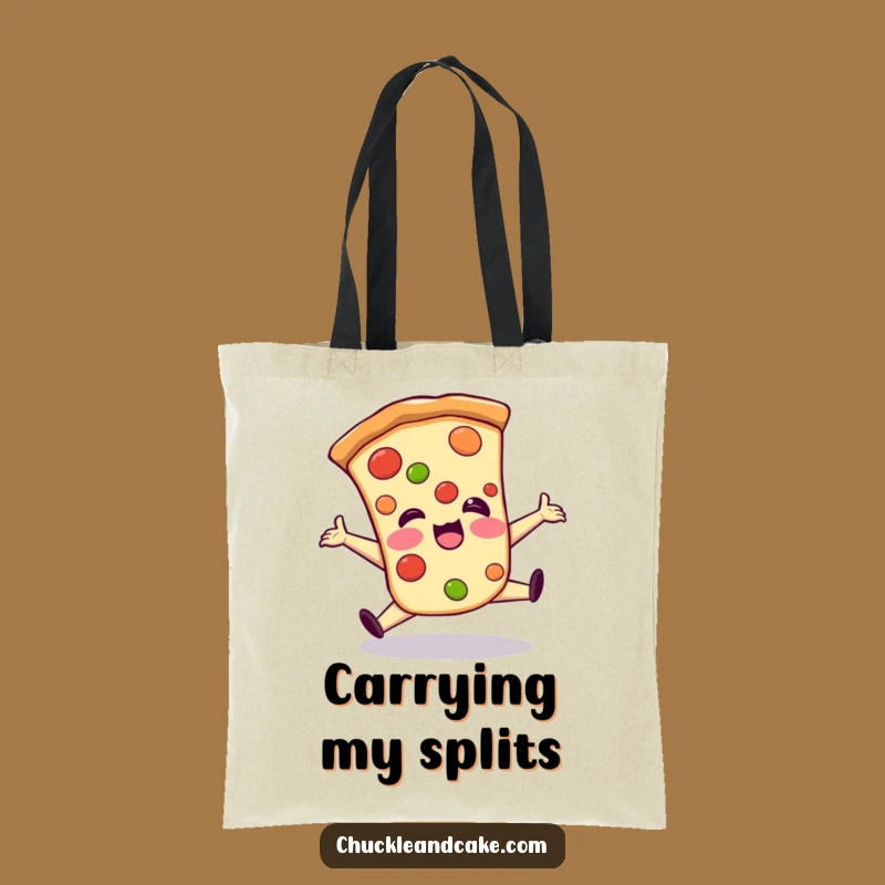 Funny Pizza Tote Bag: Carry Your Giggles and Great Taste